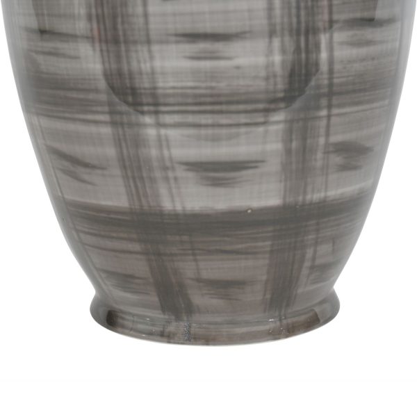 Crosshatch Ceramic Vase