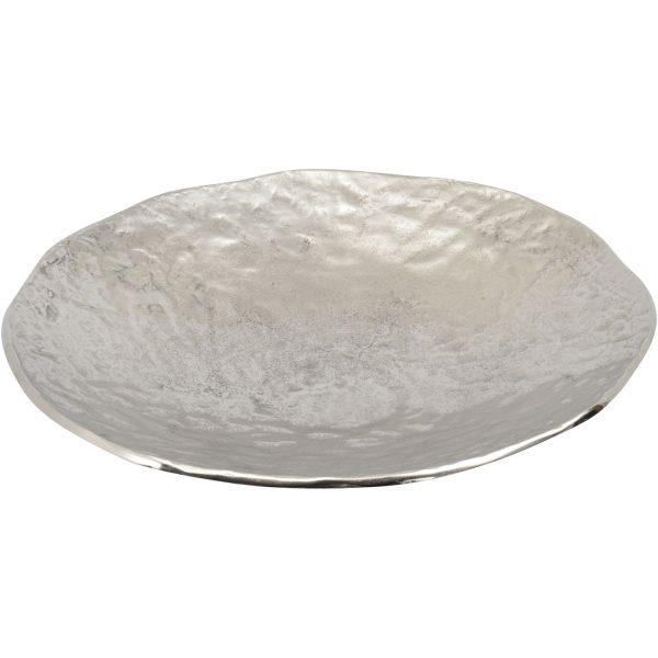 Iconic Elements Silver Aluminium Bowl
